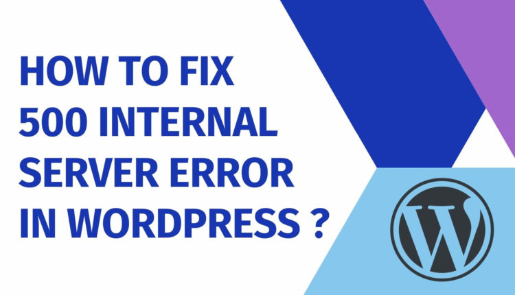 How To Fix 500 Internal Server Error In Wordpress ? – Panayiotis Georgiou